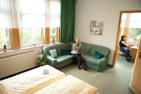 Pension Tannenrausch Friedrichroda Værelse billede